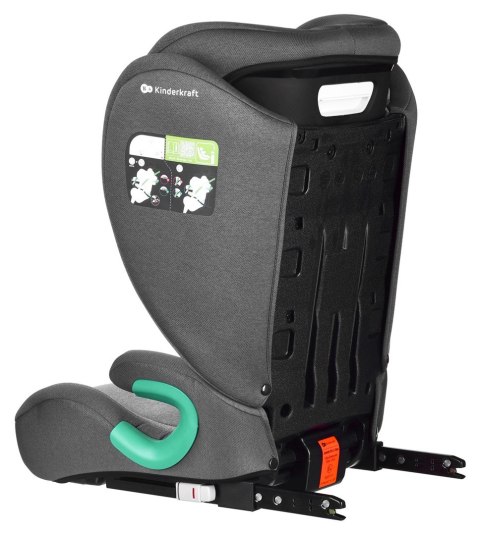 Kinderkraft Fotel Jr Fix2 i-Size 1-1,5m Rocket Grey