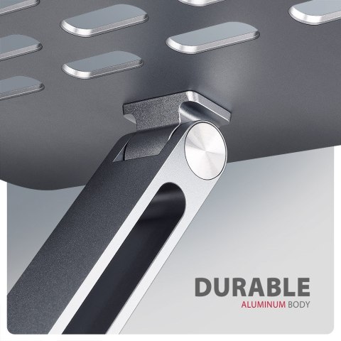 Stojak na laptop 10-16" + hub I/O 7 w 1 AXAGON