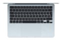 Laptop Apple MacBook Air 13,6" 2025 M4/16/256GB SSD 8C GPU Himmelblau