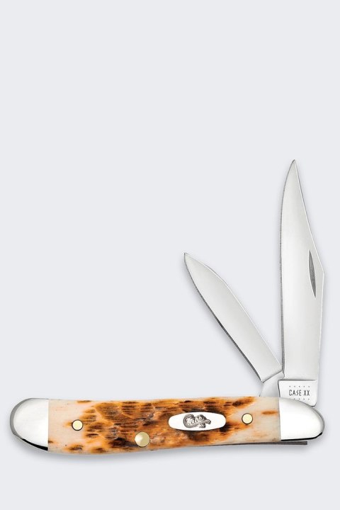 Scyzoryk Case Peanut SS Amber Bone