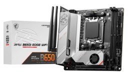 MSI MPG B650I EDGE WIFI płyta główna AMD B650 Gniazdo AM5 mini ATX