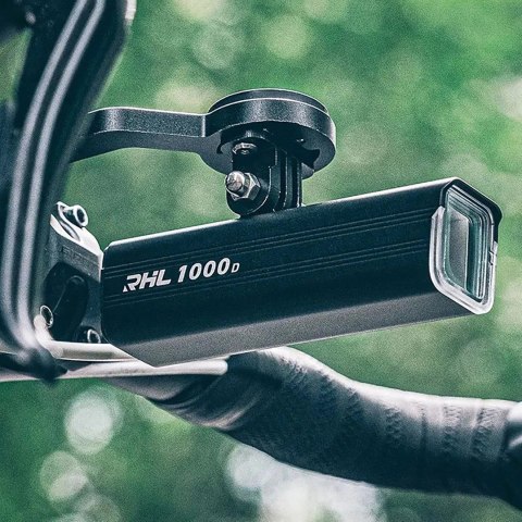 Lampka rowerowa Rockbros RHL1500 przednia 5000mAh 1500lm IPX6 - czarna