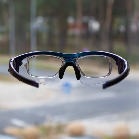 Okulary rowerowe Rockbros 10069 fotochromowe UV400 - niebieskie