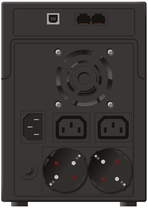PowerWalker VI 2200 2,2 kVA 1100 W 4 x gniazdo sieciowe