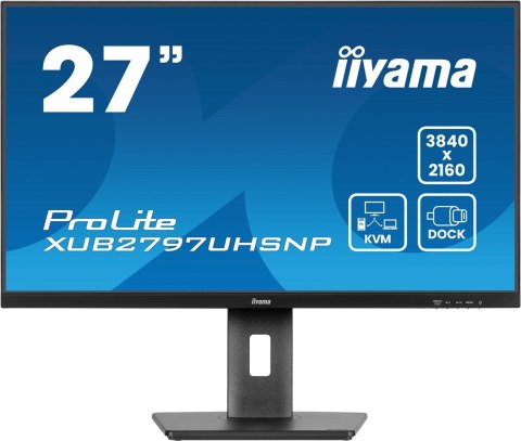 Monitor IIYAMA 68.5cm (27") XUB2797UHSNP-B1 16:9 HDMI+DP+USB-C IPS