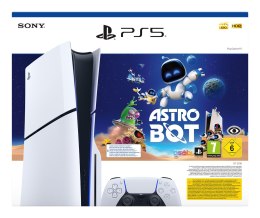 Sony PlayStation 5 Slim Disc- Astro Bot Bundle 1TB Konsola Biała