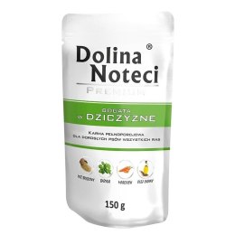 DOLINA NOTECI Premium bogata w dziczyznę - mokra karma dla psa - 150g
