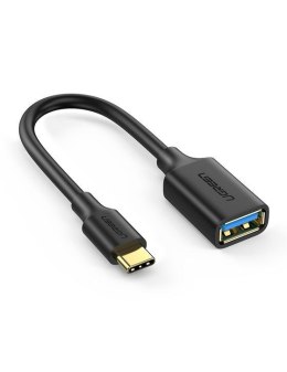 Ugreen adapter USB-A 3.0 (żeński) / USB-C 3.0 (męski) US154 (czarny)