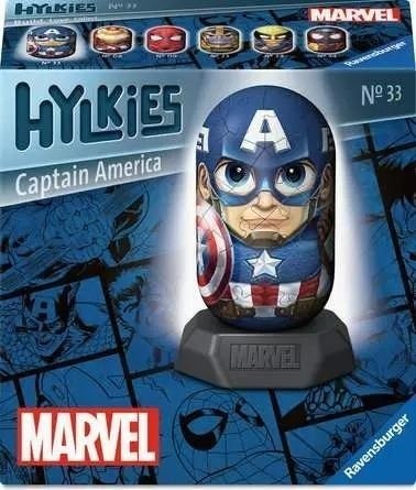 Puzzle 3D Hylkies: Captain America