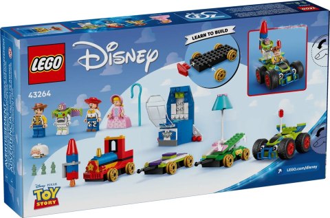 LEGO DISNEY 43264 PIXAR TOY STORY CELEBRATION TRAIN & RC CAR