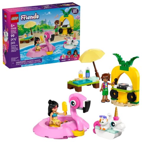 LEGO FRIENDS 42658 UNICORN & FLAMINGO POOL PLEGO ARTY