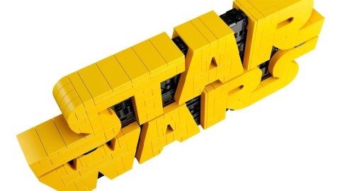 LEGO Star Wars 75407 Logo Star Wars zbudowane z klocków