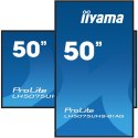 Monitor Iiyama ProLite LH5075UHS-B1AG - Przekątna 50" - Płaski ekran - 125.7 cm