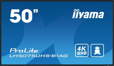 Monitor Iiyama ProLite LH5075UHS-B1AG - Przekątna 50" - Płaski ekran - 125.7 cm