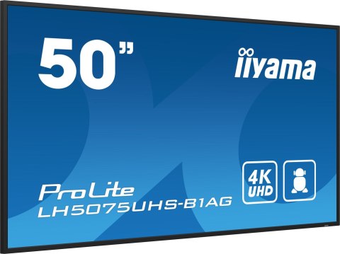 Monitor Iiyama ProLite LH5075UHS-B1AG - Przekątna 50" - Płaski ekran - 125.7 cm