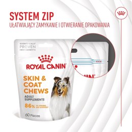 ROYAL CANIN Skin & Coat Adult Dog Supplements 240g