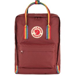 Plecak Fjallraven Kanken Rainbow - ox red/rainbow pattern