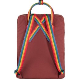 Plecak Fjallraven Kanken Rainbow - ox red/rainbow pattern