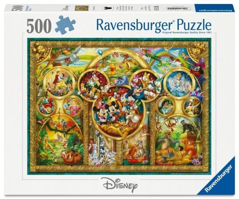 Puzzle 2D: Świat Disneya 500el