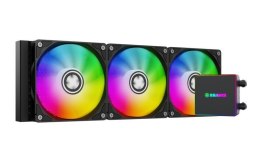 Xilence LQ360PRO.ARGB system chłodzenia komputerów Procesor Chłodnica cieczy all-in-one 12 cm Czarny 1 szt.