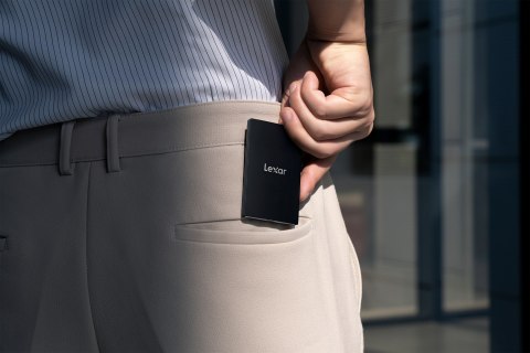 Lexar LSL500X002T-RNBNG Zewnętrzny dysk SSD 2 TB USB Type-C USB 3.2 Gen 2x2 Czarny