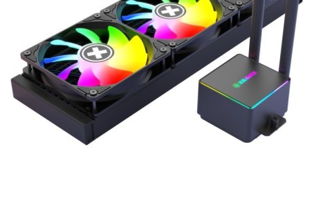 Xilence LQ360PRO.ARGB system chłodzenia komputerów Procesor Chłodnica cieczy all-in-one 12 cm Czarny 1 szt.