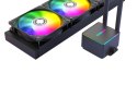 Xilence LQ360PRO.ARGB system chłodzenia komputerów Procesor Chłodnica cieczy all-in-one 12 cm Czarny 1 szt.