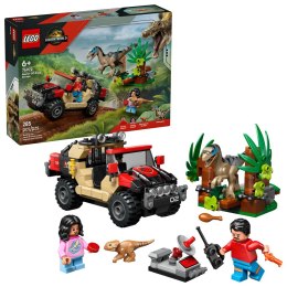 Lego 76972 Jurassic World - Ucieczka terenówką przed raptorem