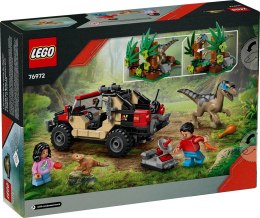 Lego 76972 Jurassic World - Ucieczka terenówką przed raptorem
