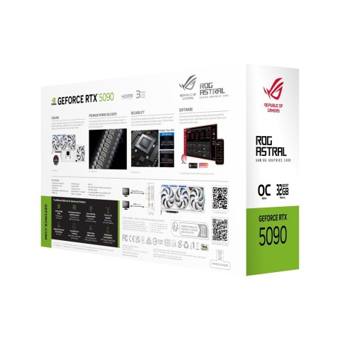 Karta graf. ASUS ROG ASTRAL RTX 5090 32GB OC WHITE