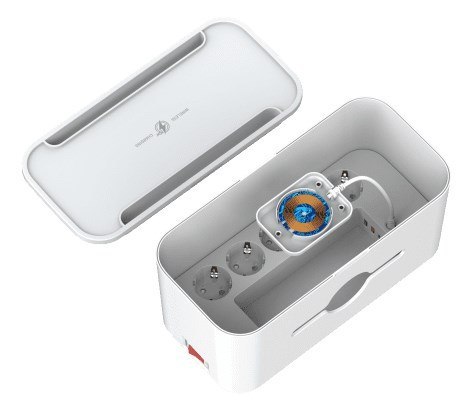 Listwa antyprzepięciowa Energizer z zabezpieczeniem EPB2500W03EU