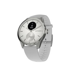 Zegarek Withings Scanwatch 2 z funkcją EKG, pomiarem pulsu i SPO2 oraz mierzeniem aktywności fizycznej i snu (42mm, white)