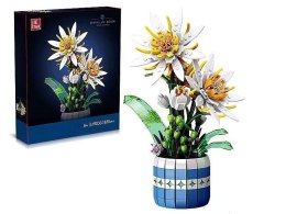 Klocki - kwiatki w doniczce