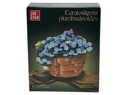 Klocki - kwiaty w doniczce