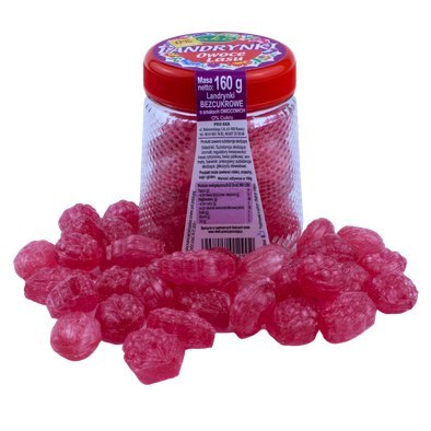 Landrynki owoce lasu ze stewią bez dodatku cukru 160g AKA