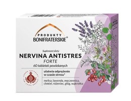 Nervina Antistres Forte 60 tabl. powlekanych PRODUKTY BONIFRATERSKIE