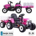 Traktor z przyczepą na akumulator + pilot PA0242