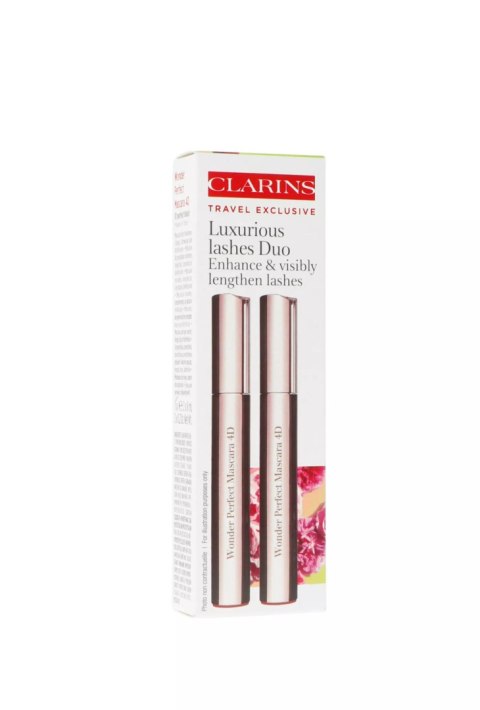 Zestaw Clarins Mascara Wonder Perfect 4D 2 x 8ml