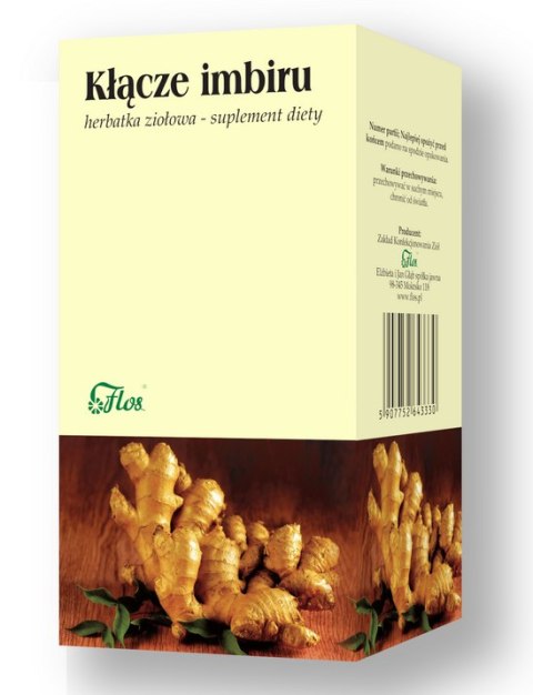 Imbir kłącze FIX 25*1,5g FLOS