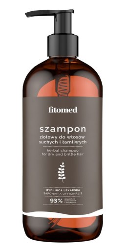 Szampon ziołowy do włosów suchych i łamliwych 500g FITOMED