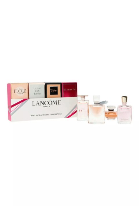 Zestaw Lancome Miniatures Best Of Lancome Fragrances: Tresor Edp 7,5ml + Idole Edp 5ml + La Vie Est Belle Edp 4ml + Miracle Edp 
