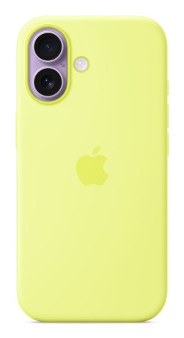 Silikonowe etui Apple iPhone 17 z MagSafe - Neon Yellow