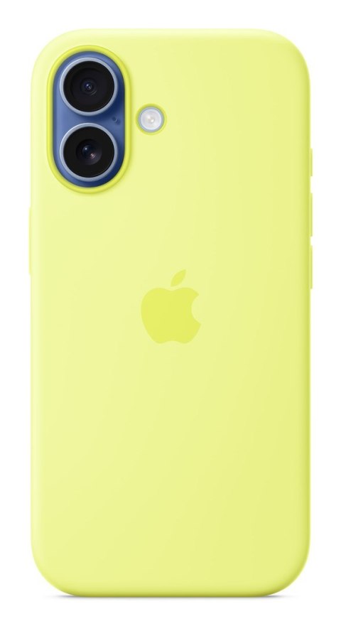 Silikonowe etui Apple iPhone 17 z MagSafe - Neon Yellow