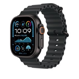 Apple Watch 49mm Black Ocean Band Extension - Black Titanium Finish