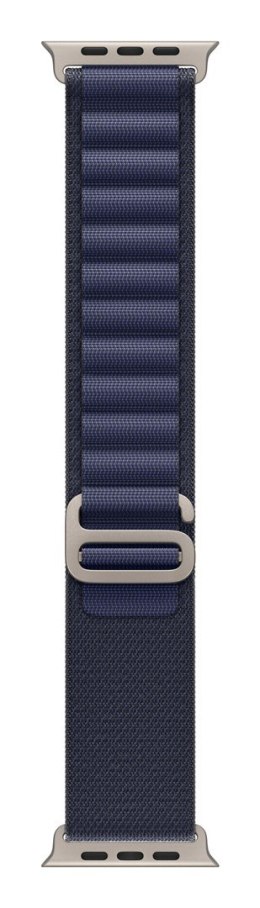 Apple Watch Alpine Loop Armband für Watch Ultra 49mm Marine / Titan natur (S)