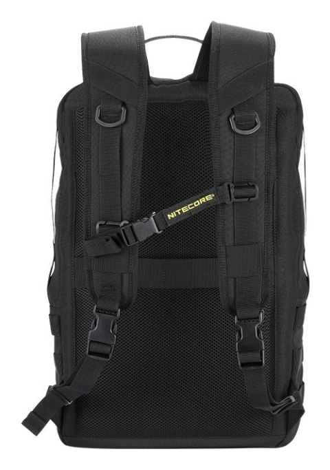 Nitecore BP23 plecak Plecak podróżny Czarny Nylon, Poliester
