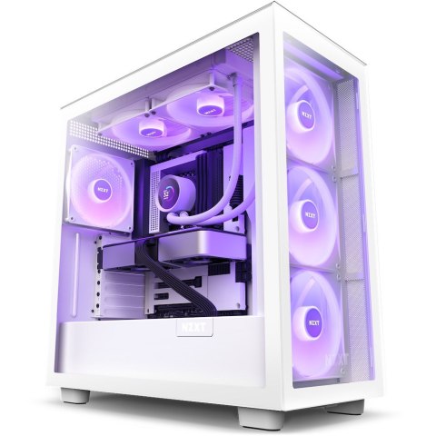 NZXT Kraken 280 RGB Procesor Chłodnica cieczy all-in-one 14 cm Biały 1 szt.