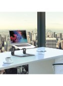 Port Designs 901103 stojak na laptop Podstawka na notebooka Aluminium, Czarny 39,6 cm (15.6")