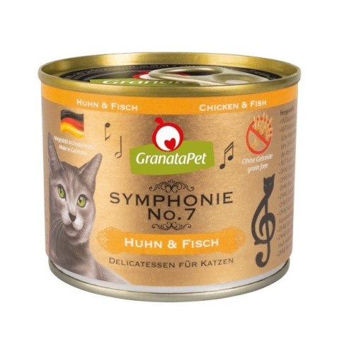 GranataPet Symphonie No.7 kurczak i ryba mokra karma dla kota 200g