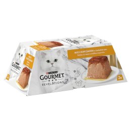 PURINA Gourmet Revelations Kurczak - mokra karma dla kota - 2x57 g